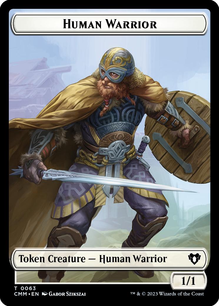 Human Warrior Token // Zombie Army Token | Commander Masters ...