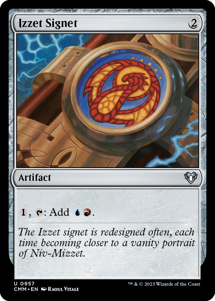 Izzet Signet | Commander Masters | Commander | Card Kingdom