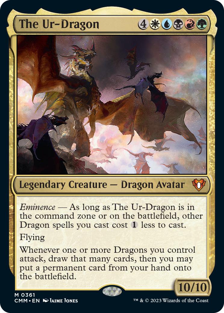 The Ur-Dragon | Commander Masters Foil | Commander | Card 