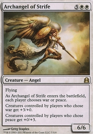 Archangel of Strife | Commander | Commander | Card Kingdom