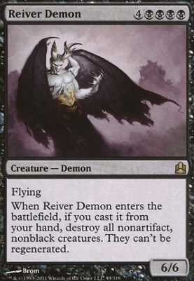 Reiver Demon | Commander | Commander | Card Kingdom