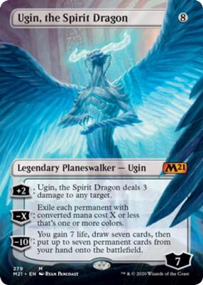 Ugin, the Spirit Dragon | Core Set 2021 Variants Foil | Modern 