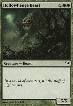 Hollowhenge Beast | Dark Ascension Foil | Modern | Card Kingdom