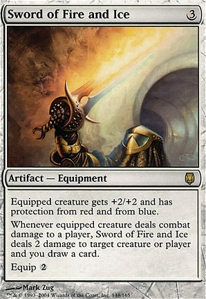 Sword of Fire and Ice | Darksteel Foil | Modern | Card Kingdom