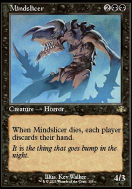 Dominaria Remastered Variants: Mindslicer (Retro Frame)