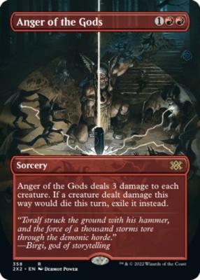 Anger of the Gods | Double Masters 2022 Variants Foil | Card Kingdom