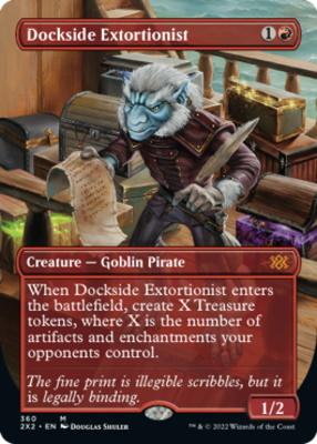 Dockside Extortionist | Double Masters 2022 Variants | Card Kingdom