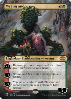 Wrenn and Six | Double Masters 2022 Variants Foil | Card Kingdom