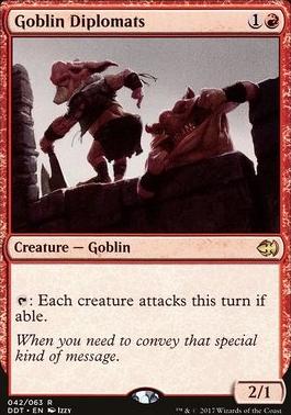 Goblin Diplomats | D   uel Decks: Merfolk vs. Goblins | Card