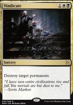 Vindicate Eternal Masters Foil Card Kingdom