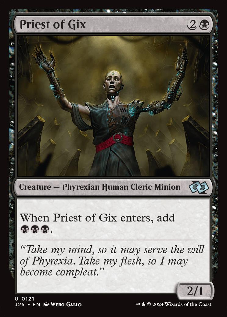 Priest of Gix | Foundations Jumpstart | Card Kingdom