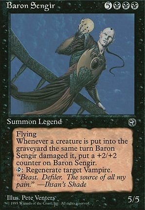 Baron Sengir | Homelands | Card Kingdom