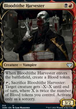 Bloodtithe Harvester | Innistrad: Crimson Vow Variants | Standard ...