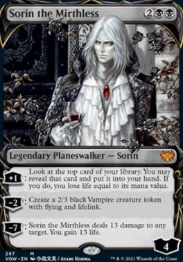 Sorin the Mirthless | Innistrad: Crimson Vow Variants Foil | Standard |  Card Kingdom