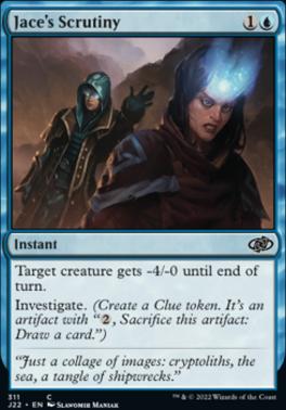 Jace's Scrutiny | Jumpstart 2022 | Card Kingdom