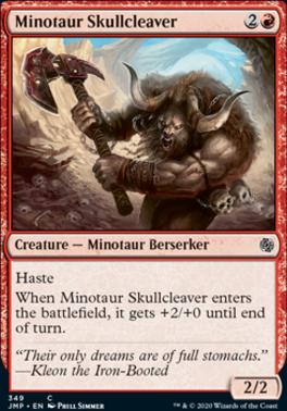 Minotaur Skullcleaver | Jumpstart | Card Kingdom