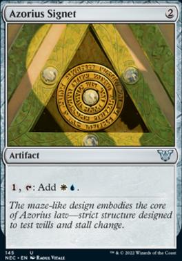 Azorius Signet, Kamigawa: Neon Dynasty Commander Decks, Commander