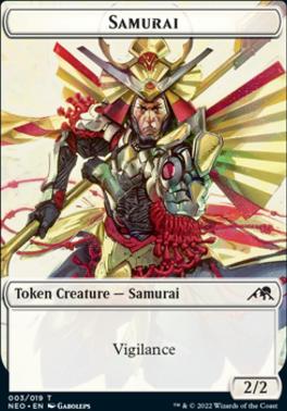 Samurai Token | Kamigawa: Neon Dynasty | Standard | Card Kingdom