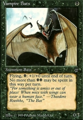 Magic The Gathering Cards | Legends | Vampire Bats