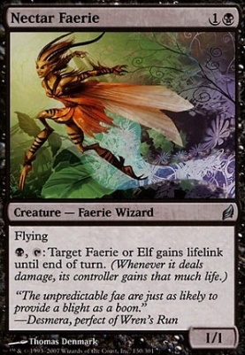 Magic The Gathering Cards | Lorwyn | Nectar Faerie