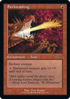 Firebreathing | Magic 30th Anniversary Edition | Card Kingdom