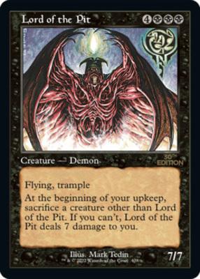 Lord of the Pit | Magic 30th Anniversary Edition | Card Kingdom