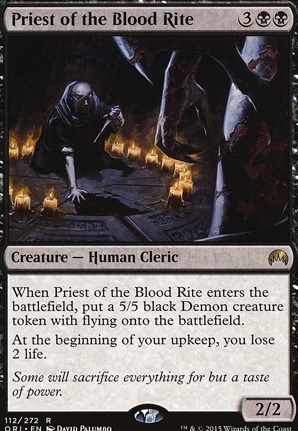 Priest of the Blood Rite | Magic Origins | Modern | Card Kingdom