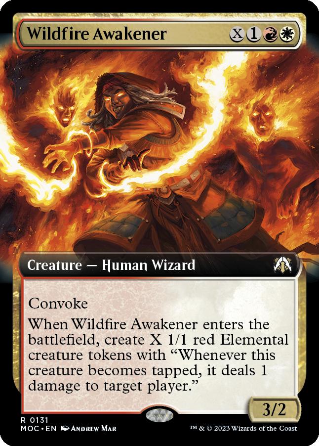 Wildfire Awakener | March of the Machine Commander Decks Variants ...