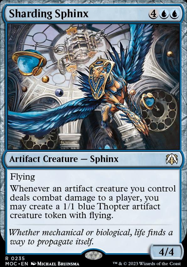 Sharding Sphinx | March of the Machine Commander Decks | Commander ...