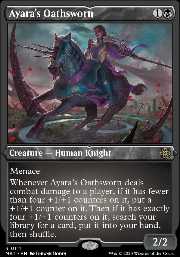 Ayara's Oathsworn | March of the Machine: The Aftermath Variants Foil |  Standard | Card Kingdom