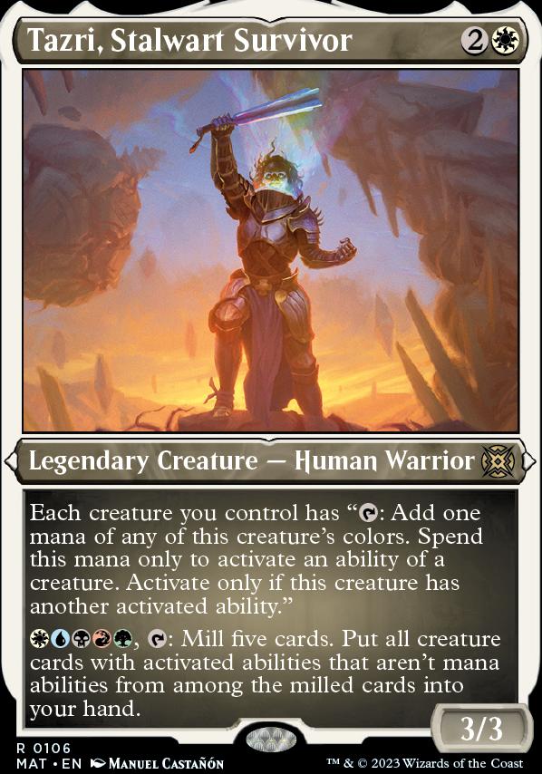 Tazri, Stalwart Survivor | March of the Machine: The Aftermath Variants ...