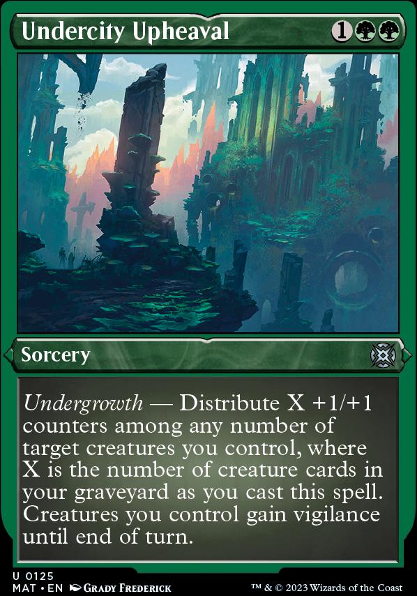 Undercity Upheaval | March of the Machine: The Aftermath Variants Foil |  Standard | Card Kingdom