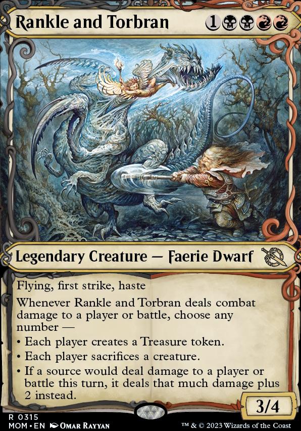 Rankle and Torbran | March of the Machine Variants | Standard | Card ...