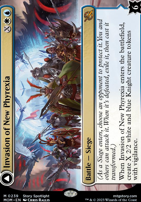 Invasion of New Phyrexia | March of the Machine Foil | Standard | Card  Kingdom