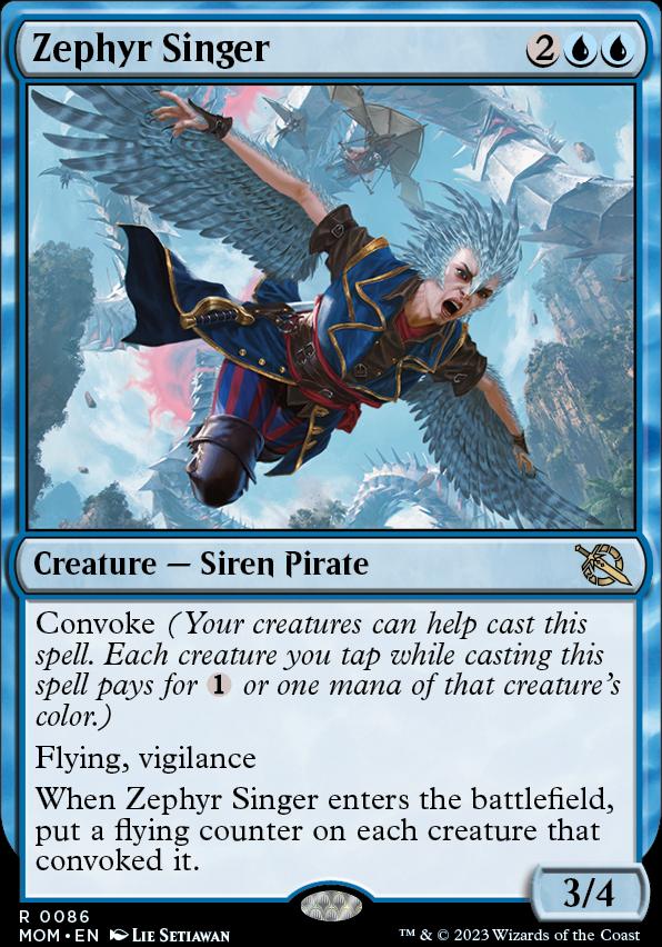 Zephyr Singer | March of the Machine | Standard | Card Kingdom