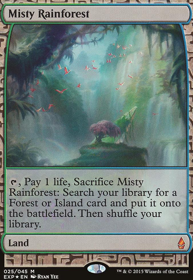 Misty Rainforest | Masterpiece Series: Expeditions | Card Kingdom