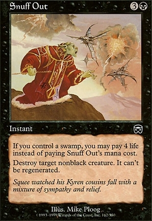 Snuff Out | Mercadian Masques Foil | Card Kingdom
