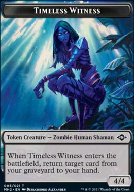 Timeless Witness Token Modern Horizons 2 Foil Modern Card Kingdom