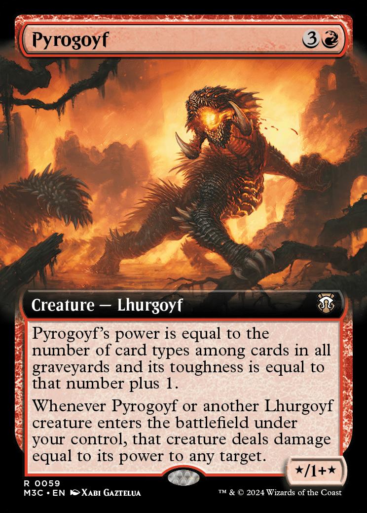 Pyrogoyf | Modern Horizons 3 Commander Decks Variants | Commander ...