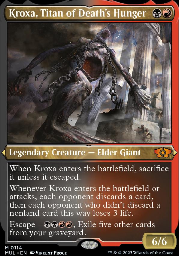 Kroxa, Titan of Death's Hunger | Multiverse Legends Foil | Card Kingdom