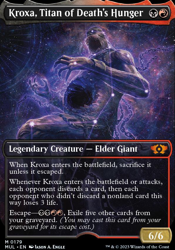 Kroxa, Titan of Death's Hunger | Multiverse Legends Foil | Card Kingdom