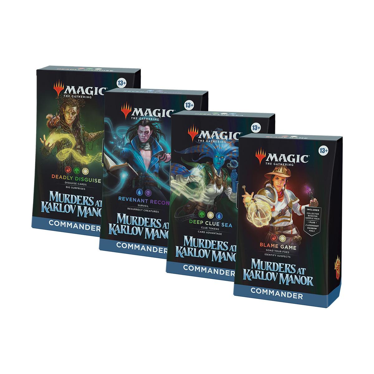 Wizards Of The Coast: Magic The Gathering: Magic The Gathering: Murders At  Karlov Manor (Commander Deck) @  - UK and Worldwide Cult  Entertainment Megastore