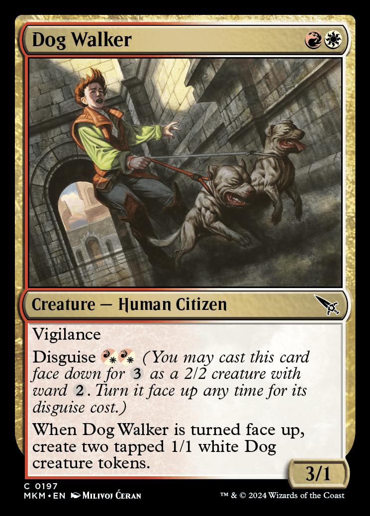 Dog Walker | Murders at Karlov Manor Foil | Standard | Card Kingdom