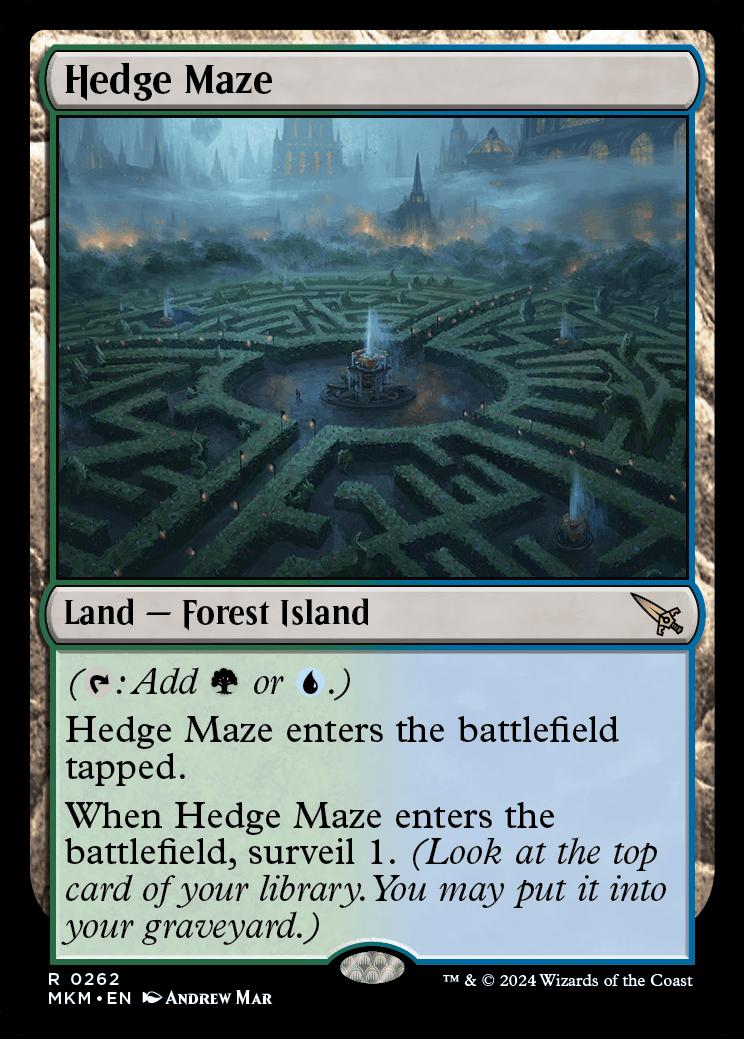 Hedge Maze | Murders at Karlov Manor Foil | Standard | Card Kingdom