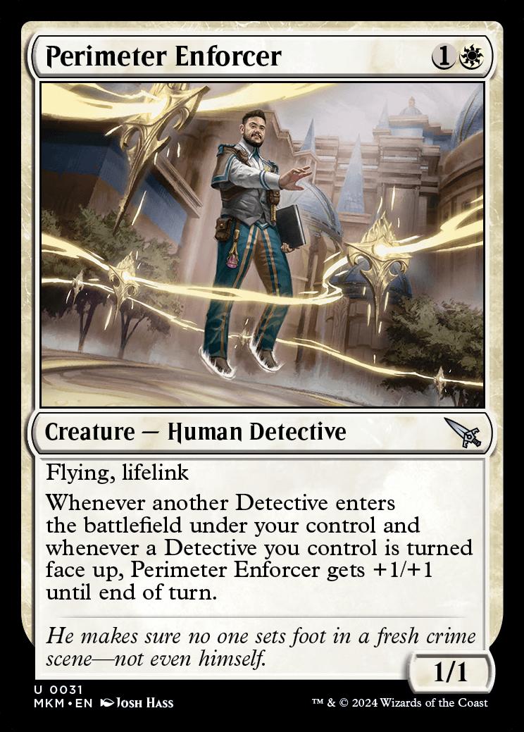 Perimeter Enforcer | Murders at Karlov Manor Foil | Standard | Card Kingdom