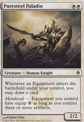 Puresteel Paladin | New Phyrexia | Modern | Card Kingdom