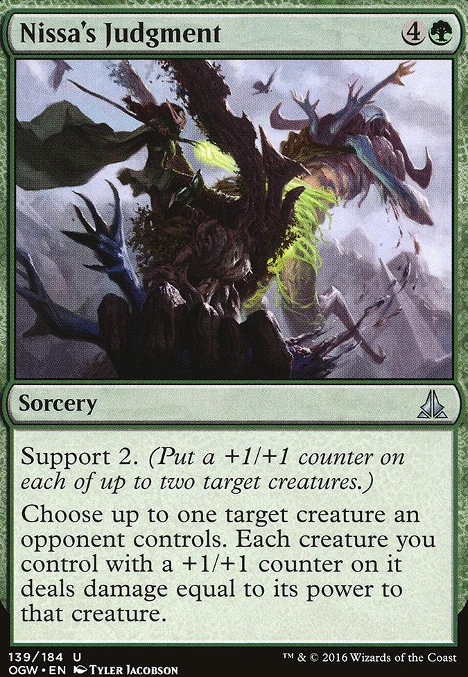 Nissa's Judgment | Oath of the Gatewatch | Modern | Card Kingdom