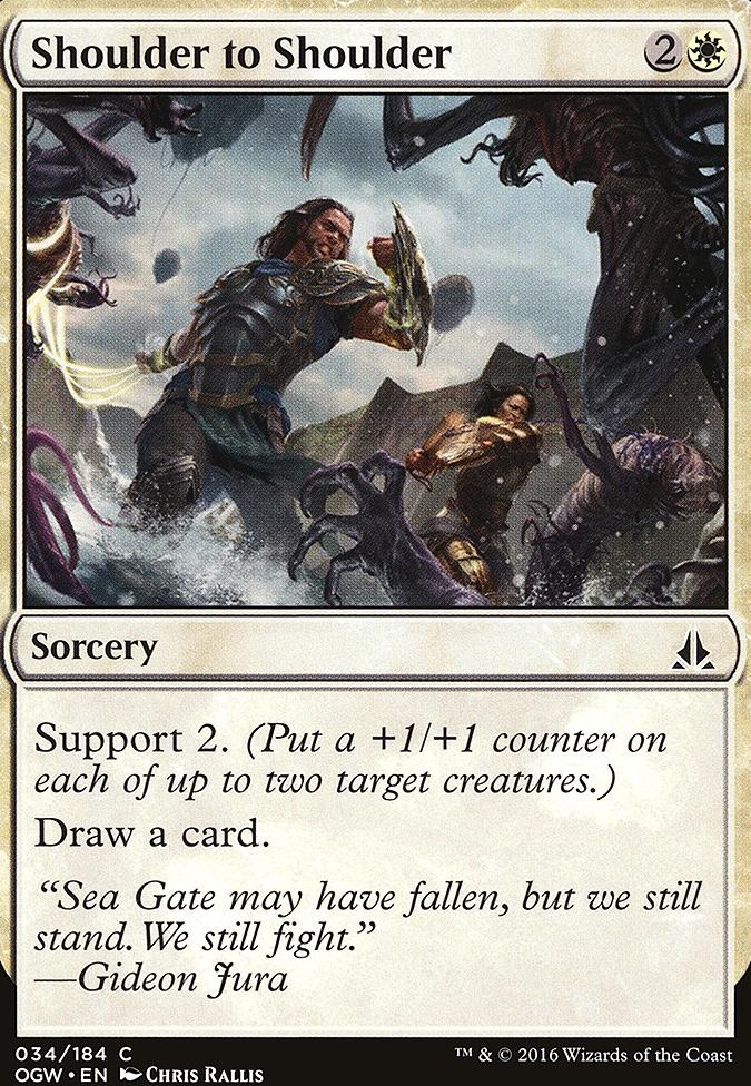 Shoulder To Shoulder | Oath Of The Gatewatch | Modern | Card Kingdom