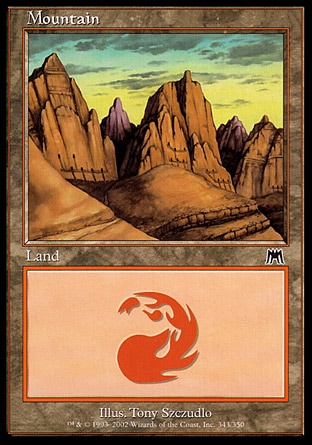 Mountain | Onslaught Foil | Card Kingdom