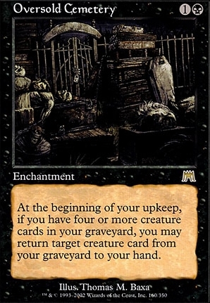 Oversold Cemetery | Onslaught | Card Kingdom